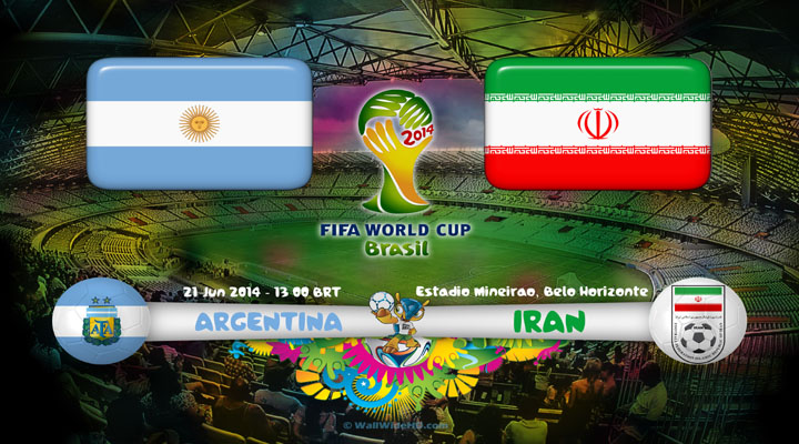 Argentina vs Iran World Cup 2014 Match