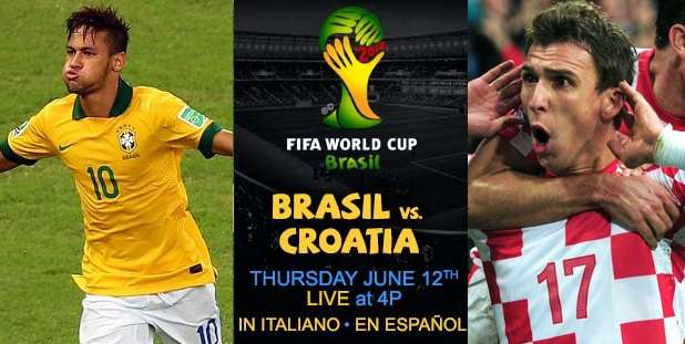 Brazil vs Croatia World Cup Match