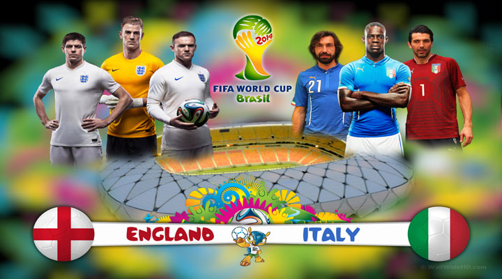 England vs Italy World Cup 2014 Match