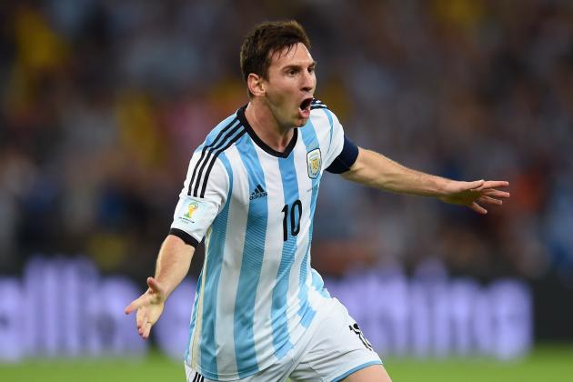 Messi Goal Score against Iran
