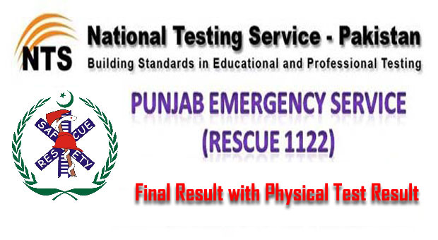 Rescue 1122 NTS Test Final Result 2014