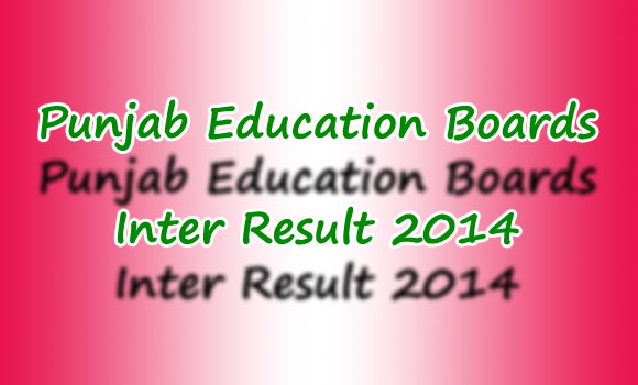 Punjab Boards 12th Class Result 2014