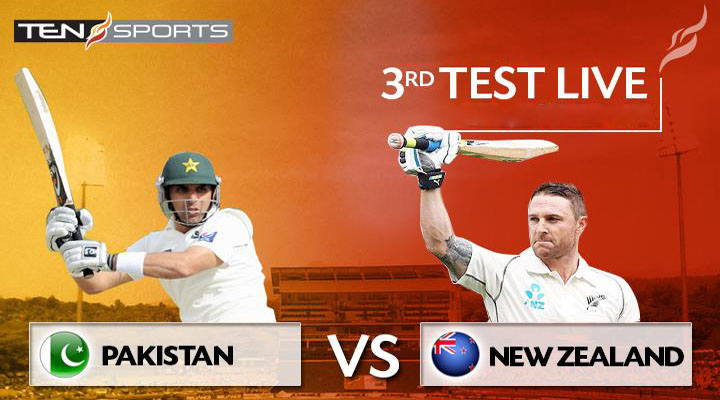 Pakistan vs New Zealand 3rd Test Match