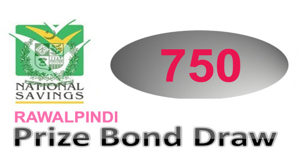 Prize Bond Draw Rs. 750 Rawalpindi