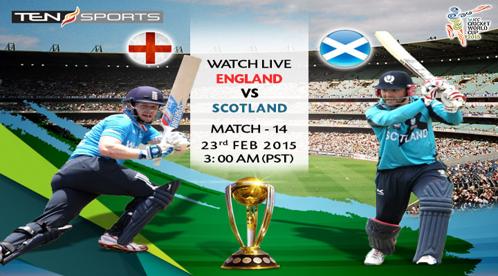England vs Scotland World Cup 2015 Match
