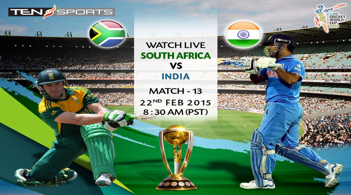 India vs South Africa World Cup 2015 Match