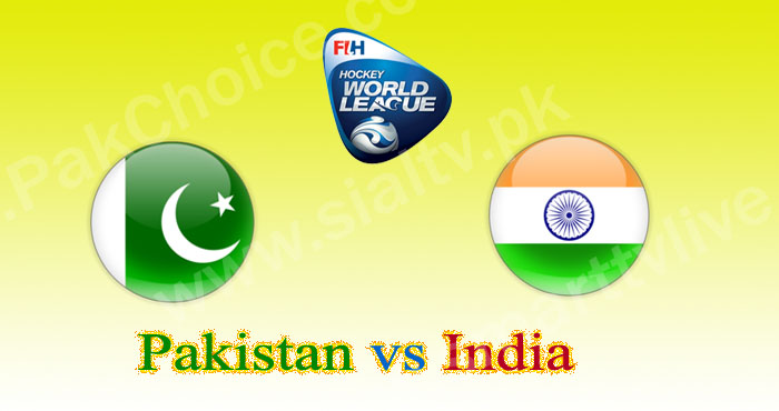 Pak vs India World Hockey League Group Match