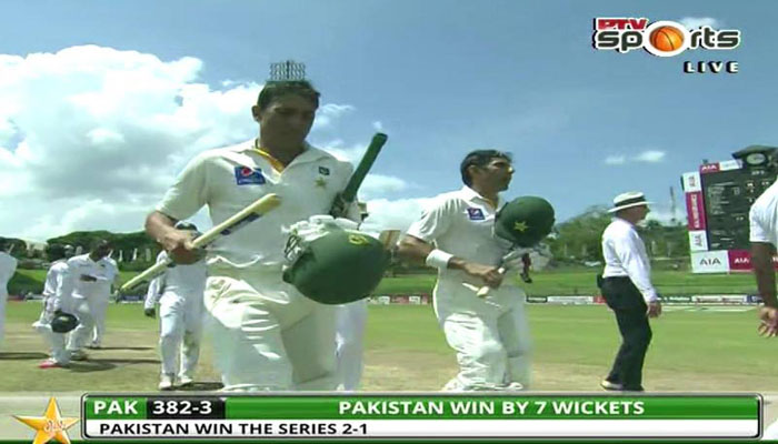 Pakistan beat Sri Lanka in 3rd Test