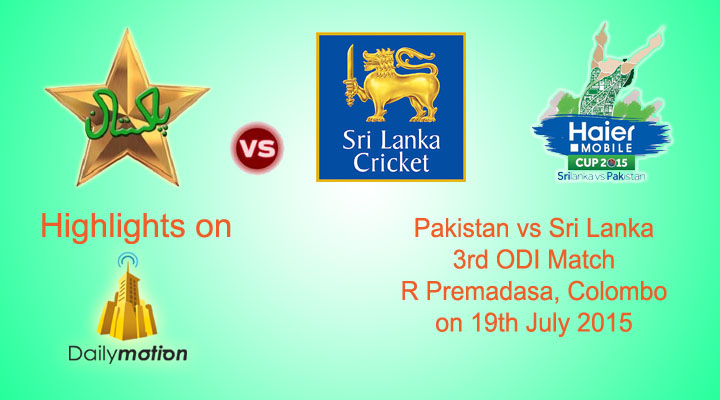 Pakistan vs Sri Lanka Match