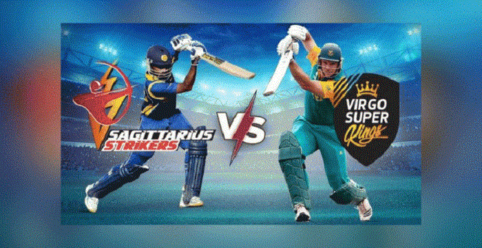 Virgo vs Sagittarius logo