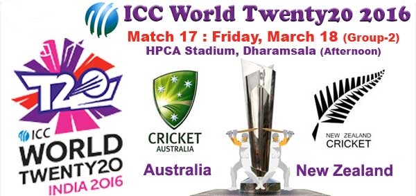 Australia vs New Zealand T20 World Cup 2016