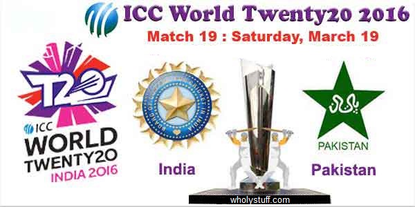 Pakistan Vs India T20 World Cup