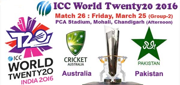 Pakistan vs Australia