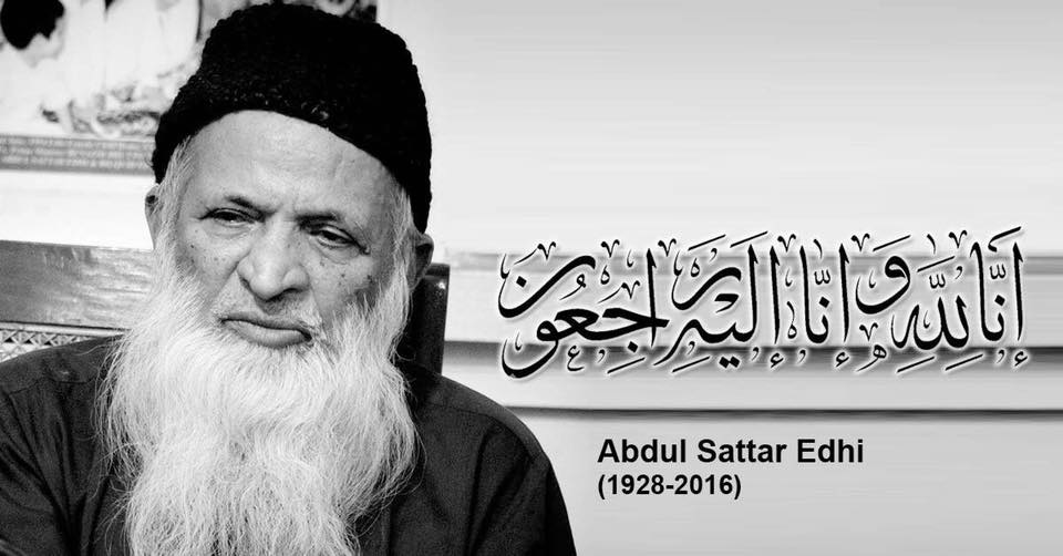 Abdul Sattar Edhi RIP