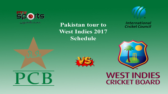 Pakistan vs West Indies Cricket Series 2017