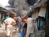 Islamabad Sasta Bazaar Caught Fire (2)