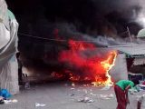 Islamabad Sasta Bazaar Caught Fire (5)
