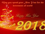 Happy New Year 2018 Greeting Cards