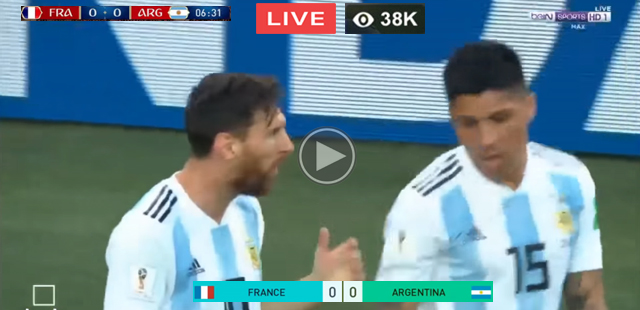 Argentina vs France Live Football