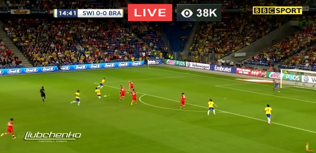 Brazil vs Switzerland Live