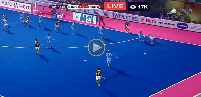 India vs Pakistan Hockey