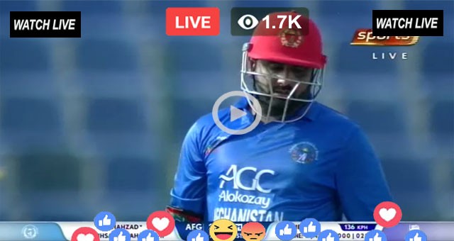 AFG Batting Live