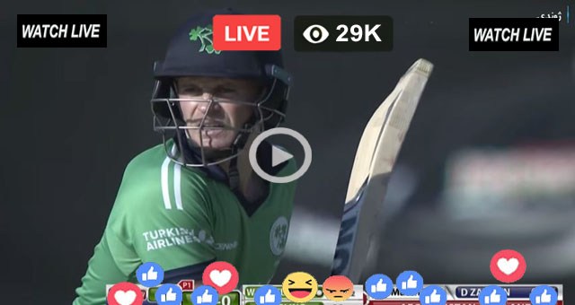 IRE vs UAE 1st ODI Live
