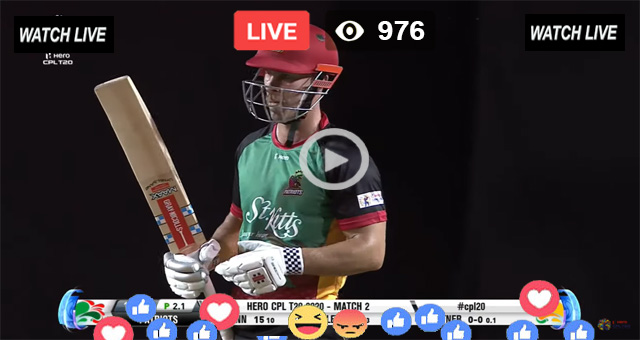 St Kitts and Nevis Patriots vs Guyana Amazon Warriors