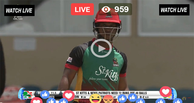 SNP Batting CPL Live Lewis