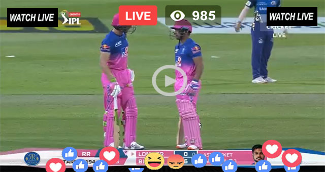 RR vs. SRH 40th T20 Live IPL