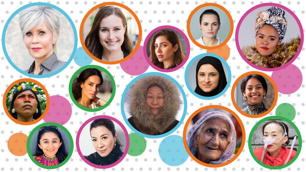 100 most inspiring women in the world