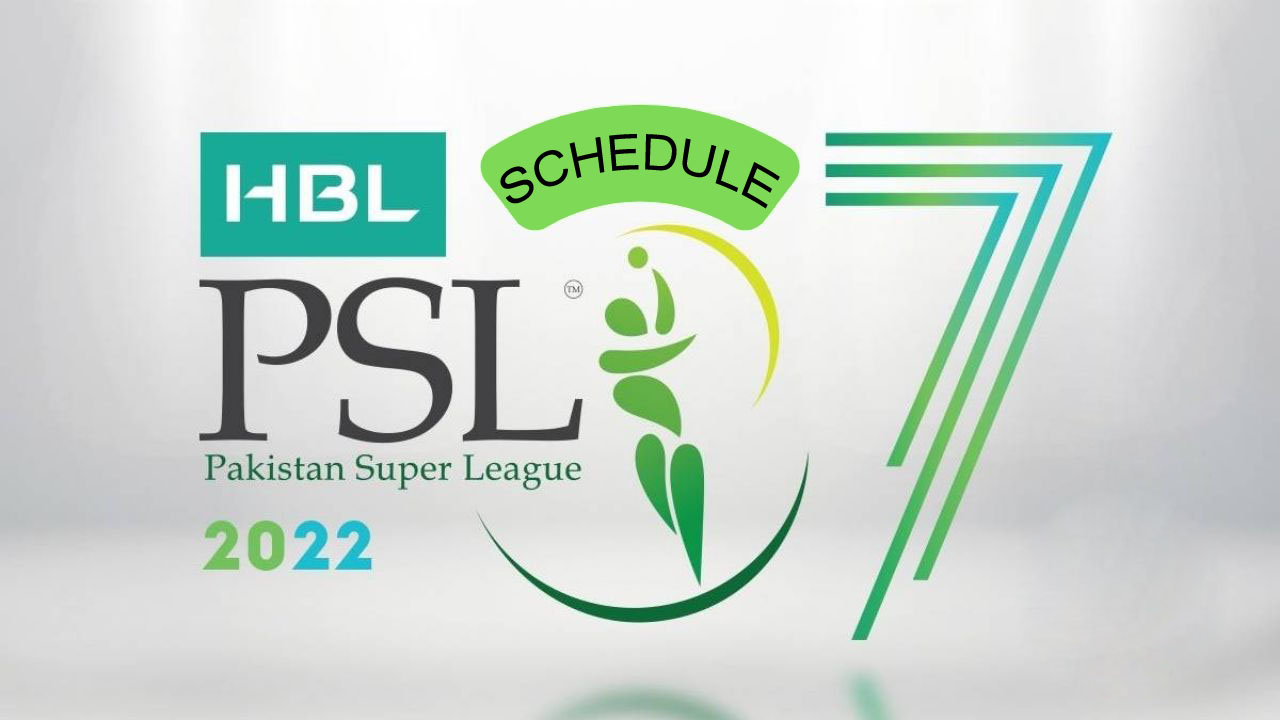 PSL 2022 Schedule - PSL 7 Match Details