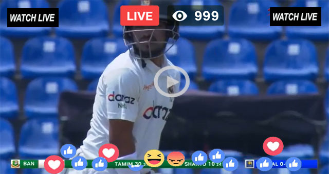 BAN Batting Test Shanto