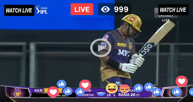 Kolkata Knight Riders vs Royal Challengers Bangalore 31st T20 - IPL 2021 Live