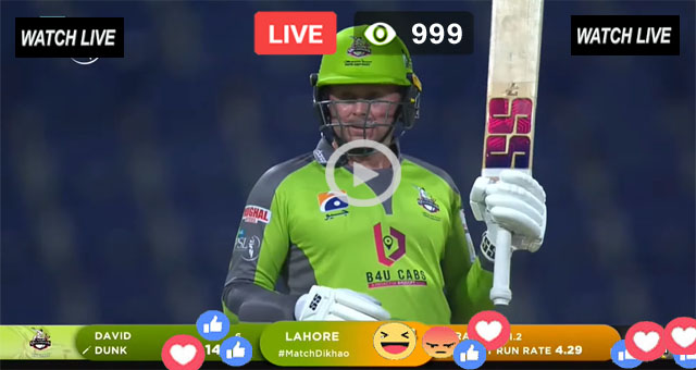 LQ Batting Ben Dunk