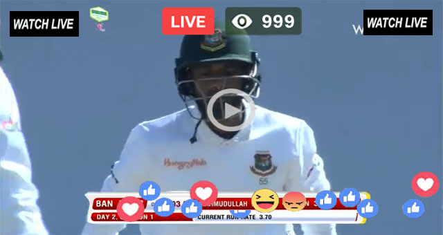 BAN Batting Test Mahmadullah