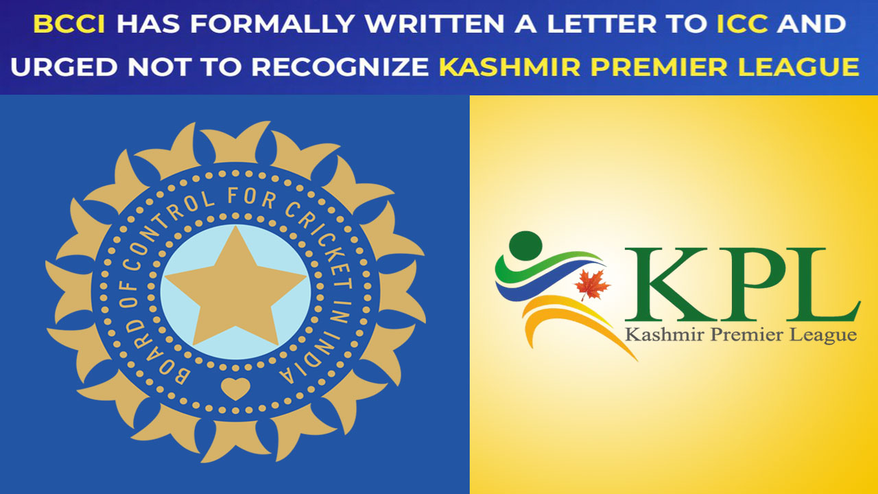 BCCI urges ICC to not recognize Kashmir Premier League