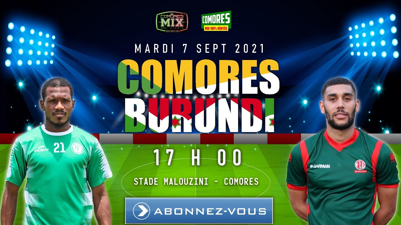 Comoros vs Burundi Live Stream