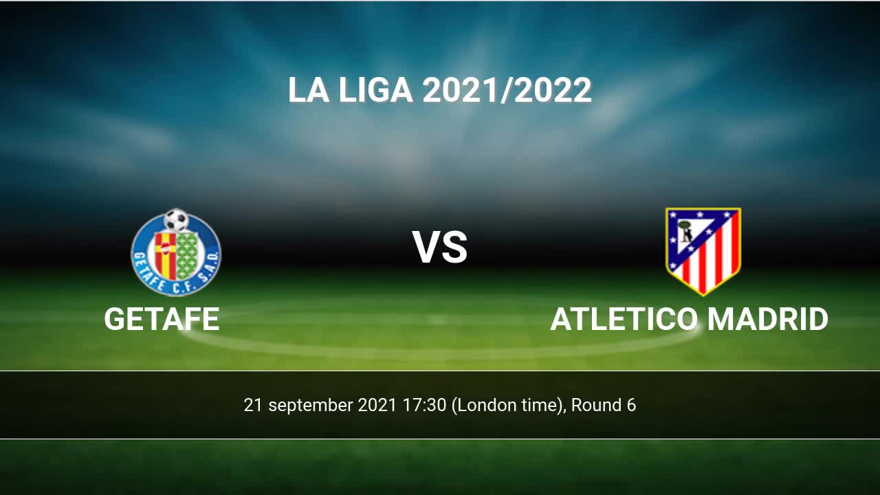 Getafe vs Atlético Madrid Live Stream