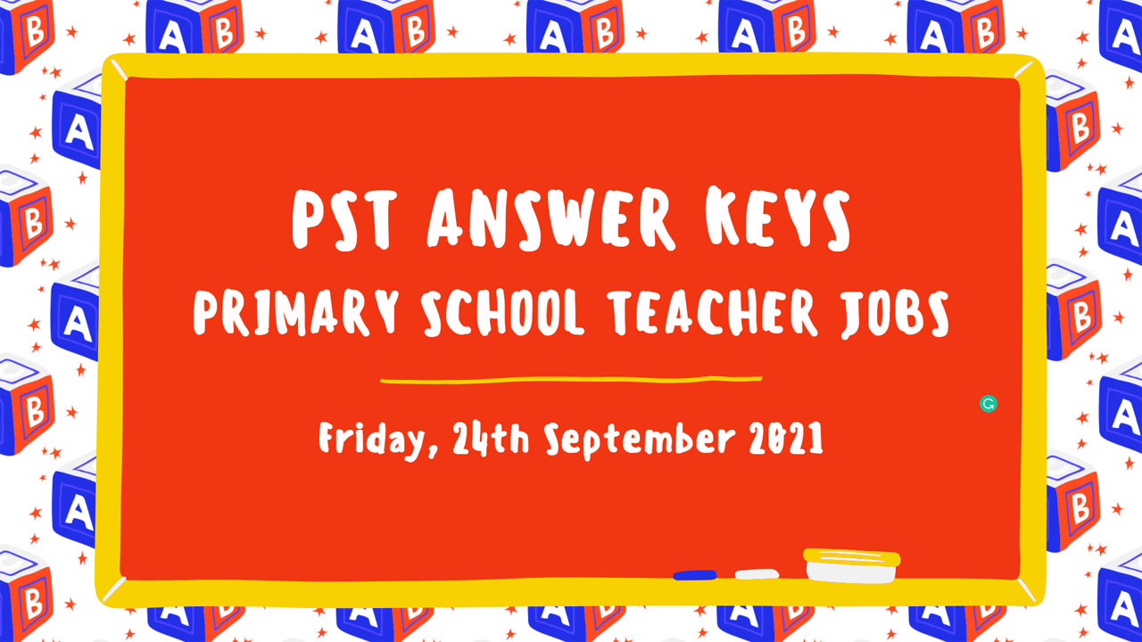 PST Answer Keys IBA STS 24 September 2021 Download Online
