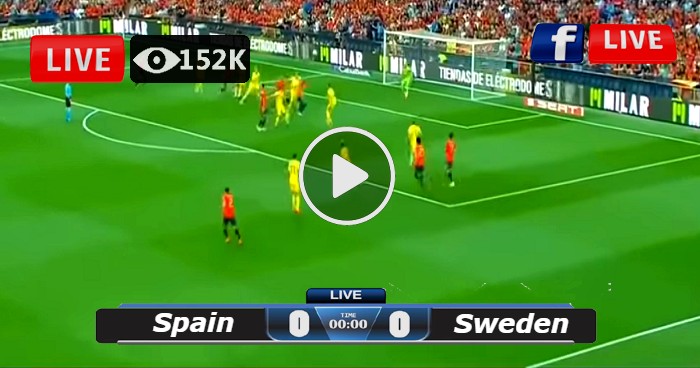 Sweden vs Spain Live Stream