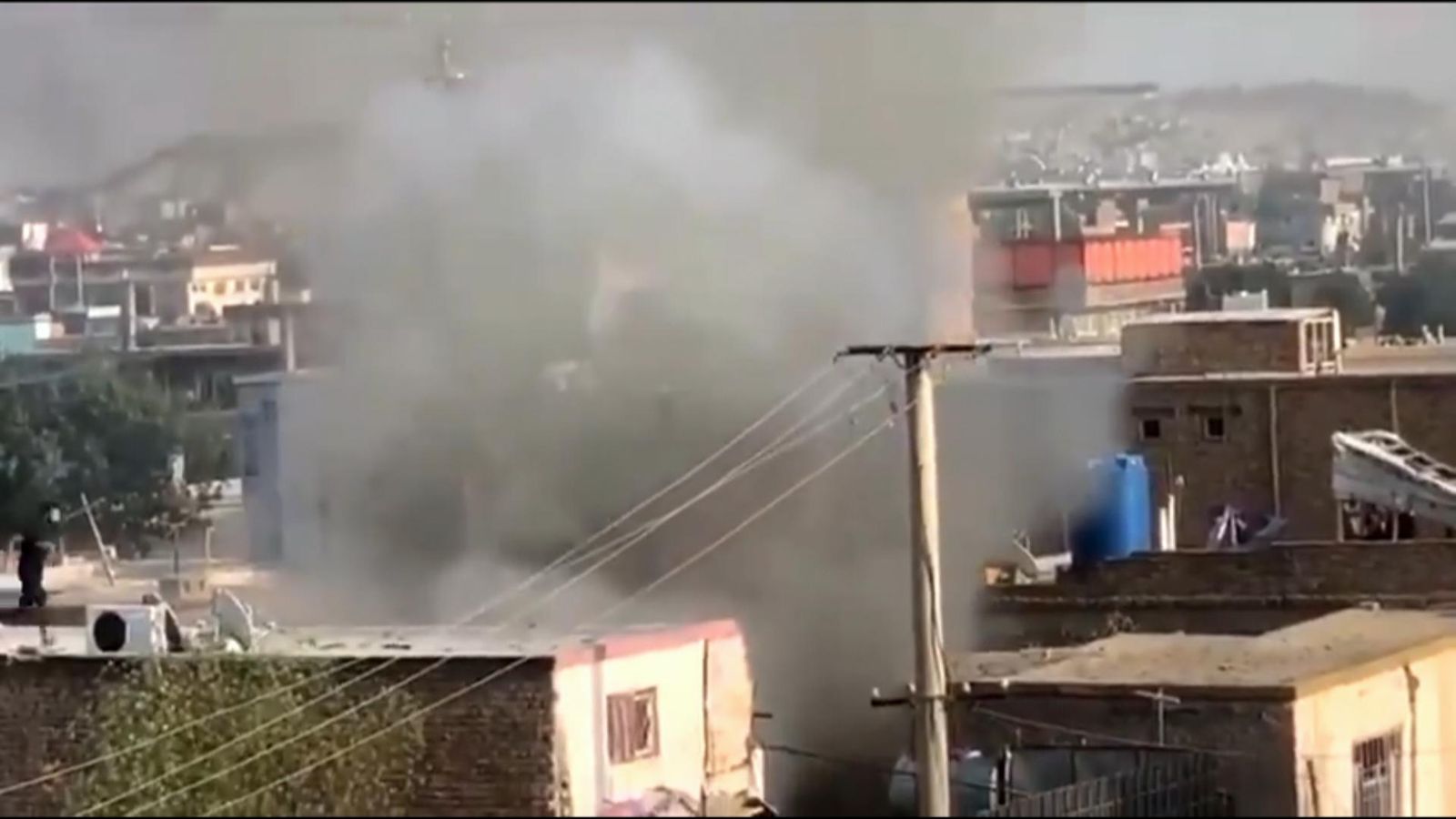 The strike was carried out a few days after the Kabul bombing