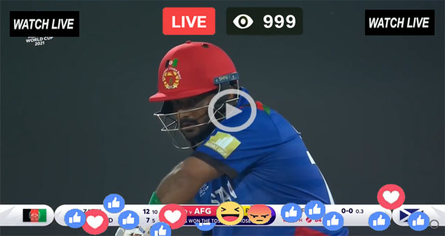 AFG Batting Shehzad T20 WC Live