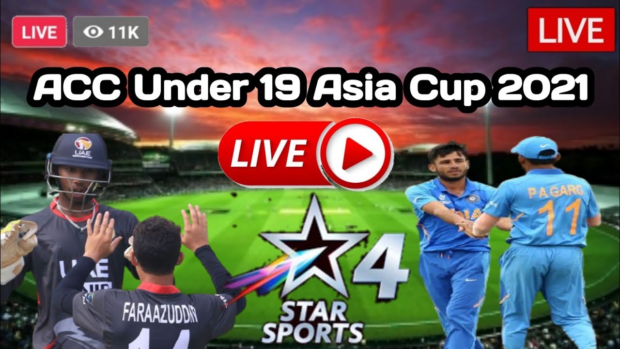 INDU19 vs UAEU19 Live 1st Match