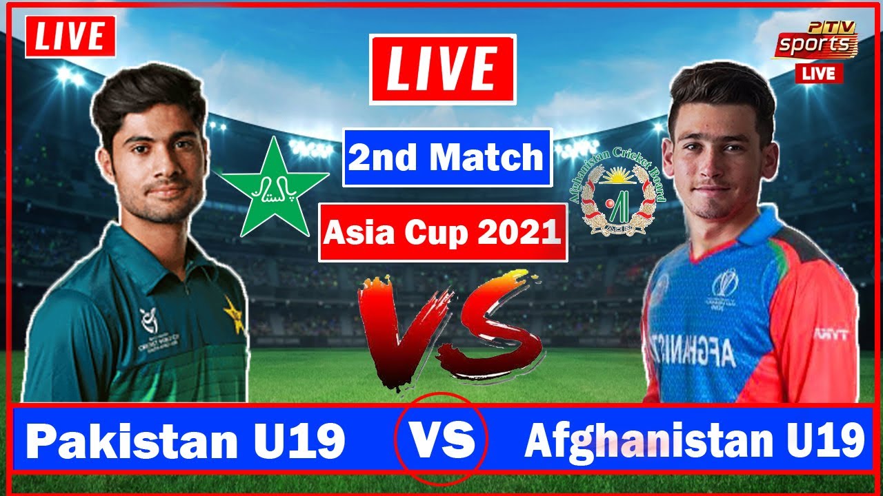 PAKU19 vs AFGU19 Live 2nd Match