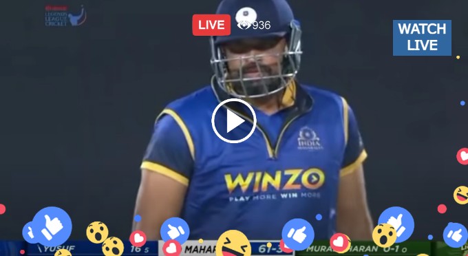 India Maharajas Batting Live