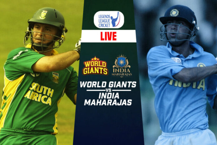 World Giants vs India Maharajas Live Stream World Giants vs India Maharajas Live Stream