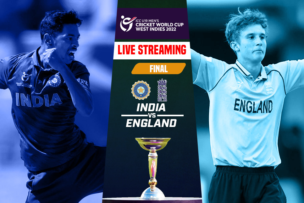 England U19 v India U19 Final Live Streaming