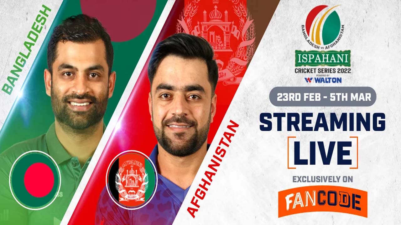 Bangladesh vs Afghanistan Watch Live Cricket