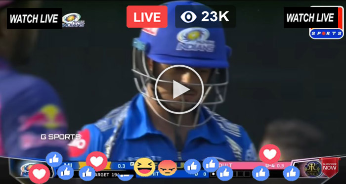 MI Batting Live IPL